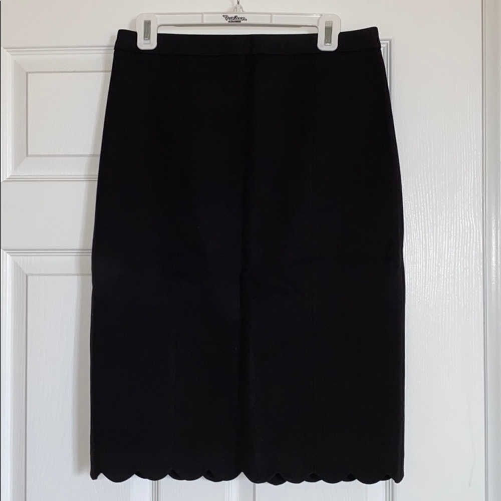 Scalloped Midi Pencil Skirt (never worn!!)